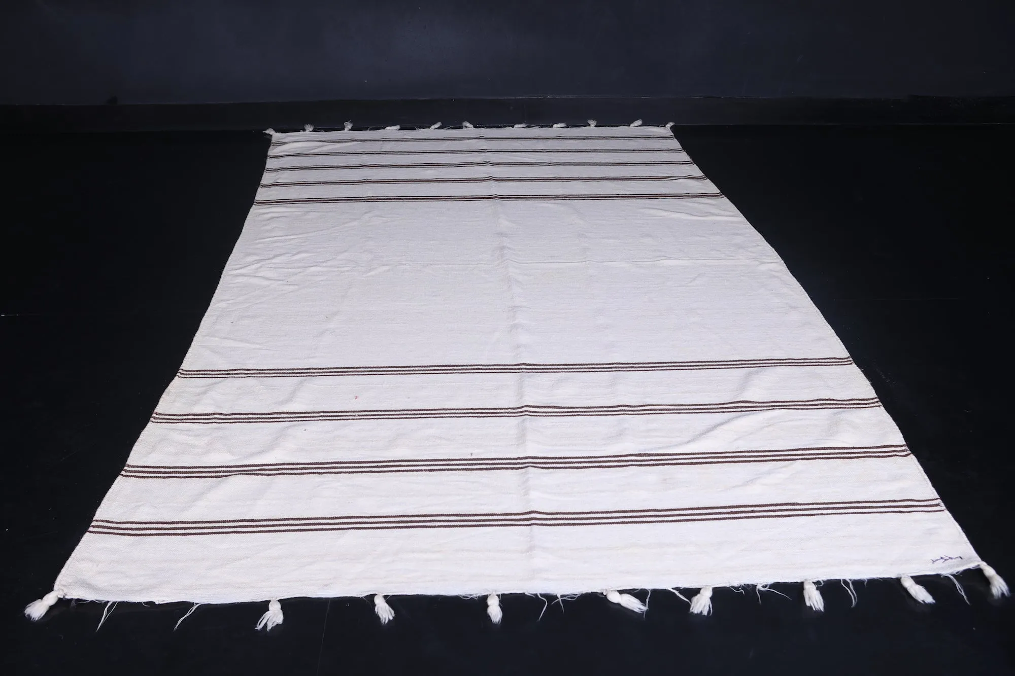 Moroccan Handwoven Rug - 6.4 FT X 10.4 FT