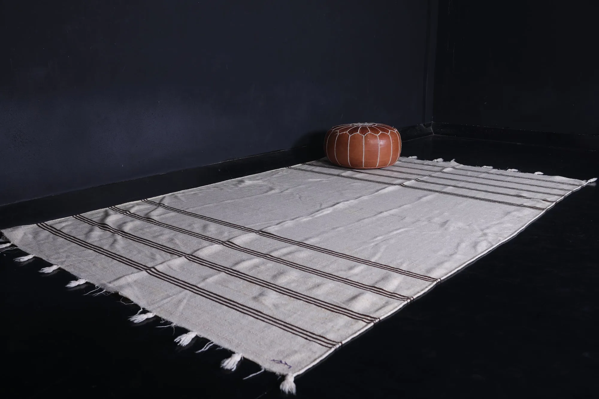 Moroccan Handwoven Rug - 6.4 FT X 10.4 FT