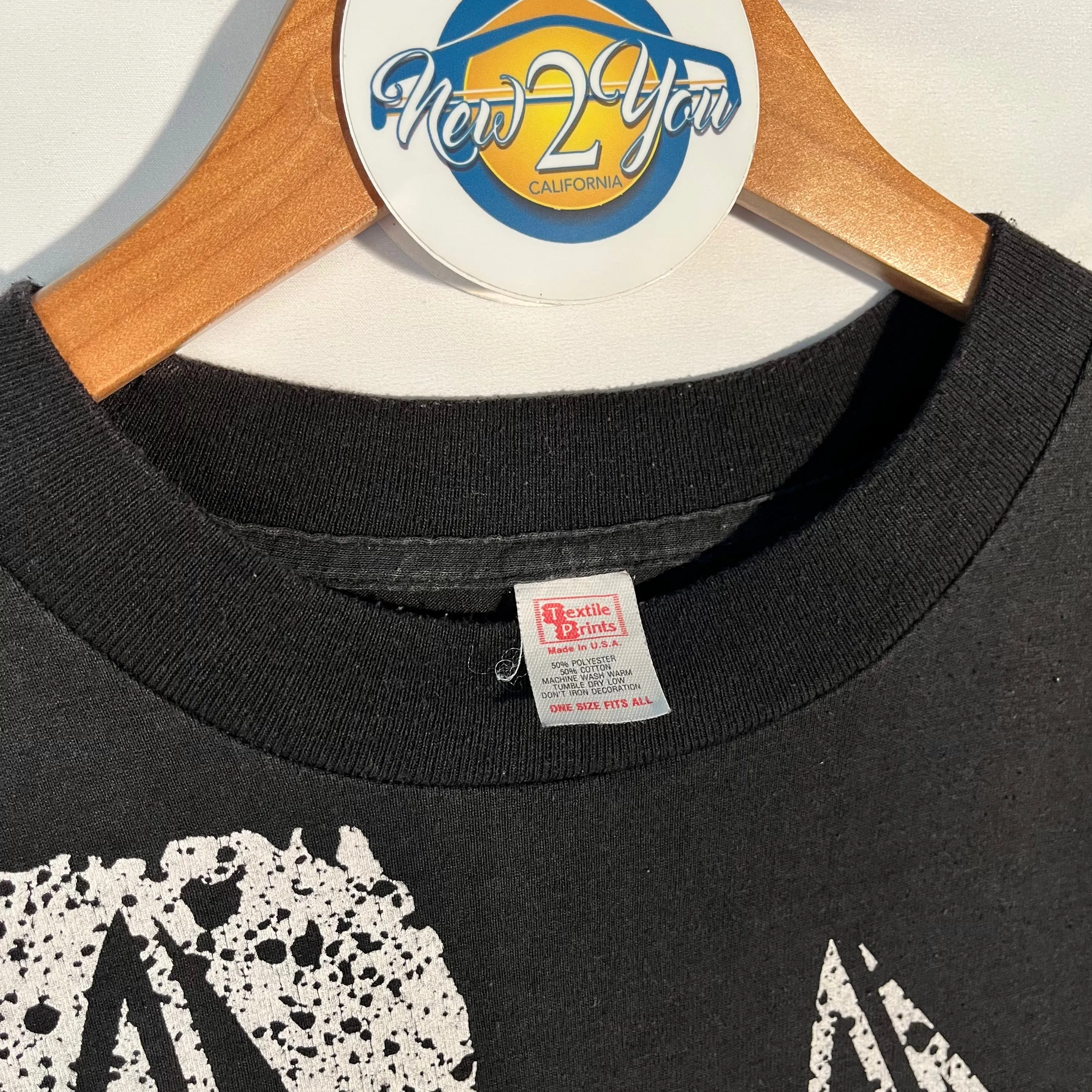 Neon Sailboat Graphic Tee 'Keebentton Saipan' - VTG
