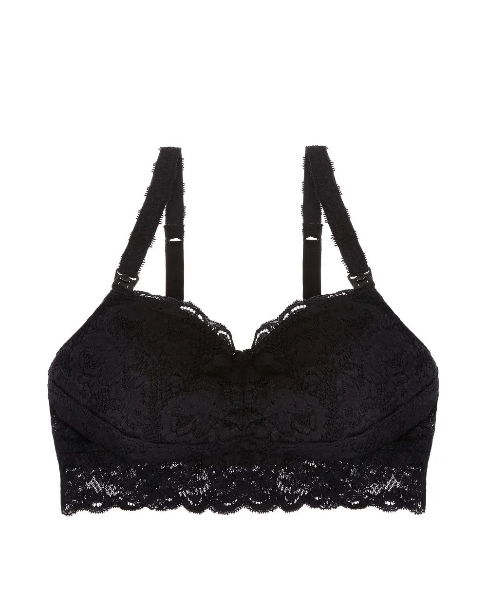 Never Say Never Curvy Hook & Eye Bralette