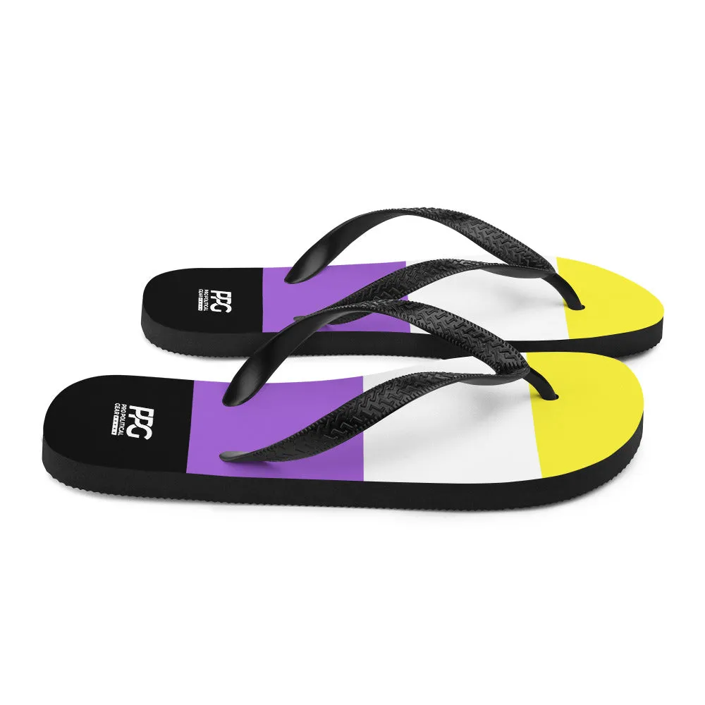 Non-Binary Flag Flip-Flops