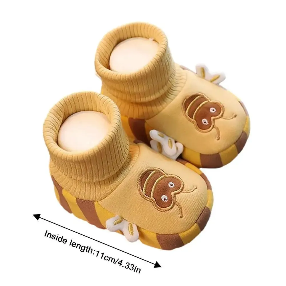 Non - Slip Soles - Warm Toddler Slippers With Cute Animal Design