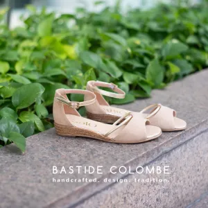 NOVITA Nude sandal espadrilles