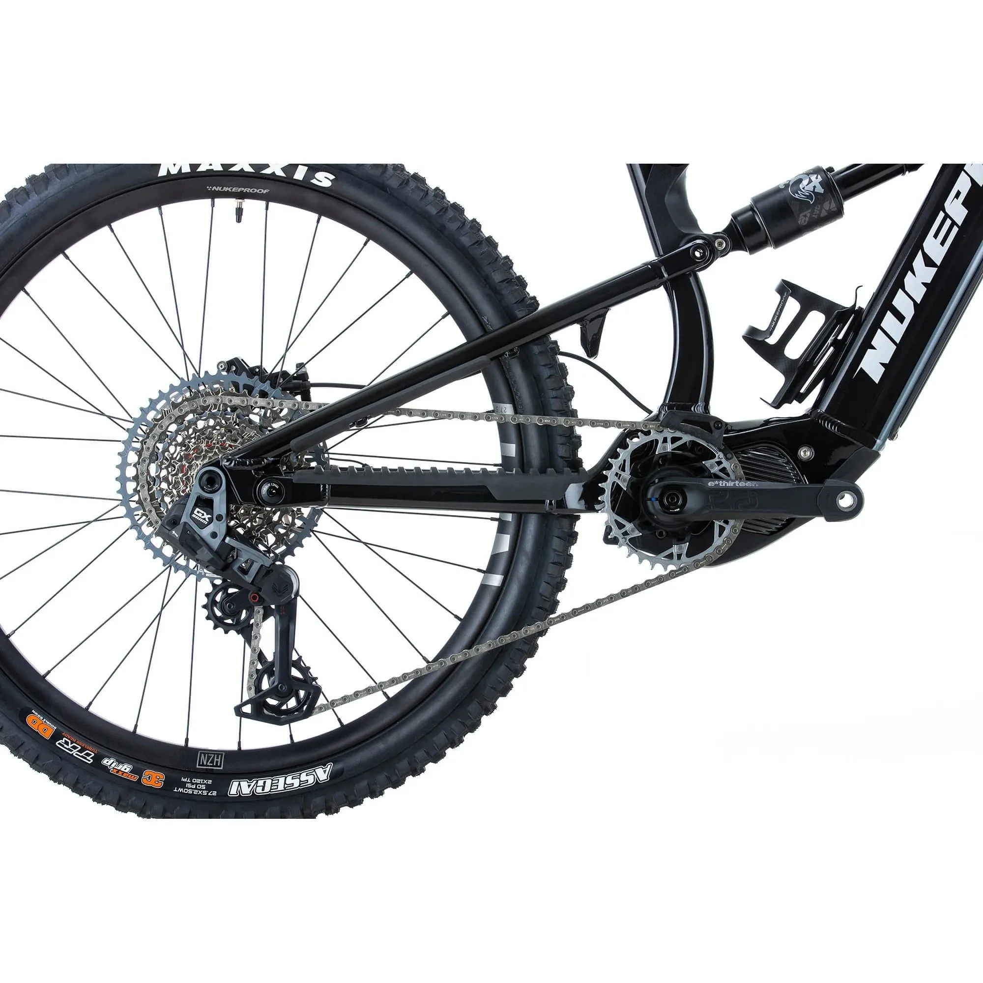 Nukeproof Megawatt 297 Elite Electric Mountain Bike 2023 - Cosmic Black
