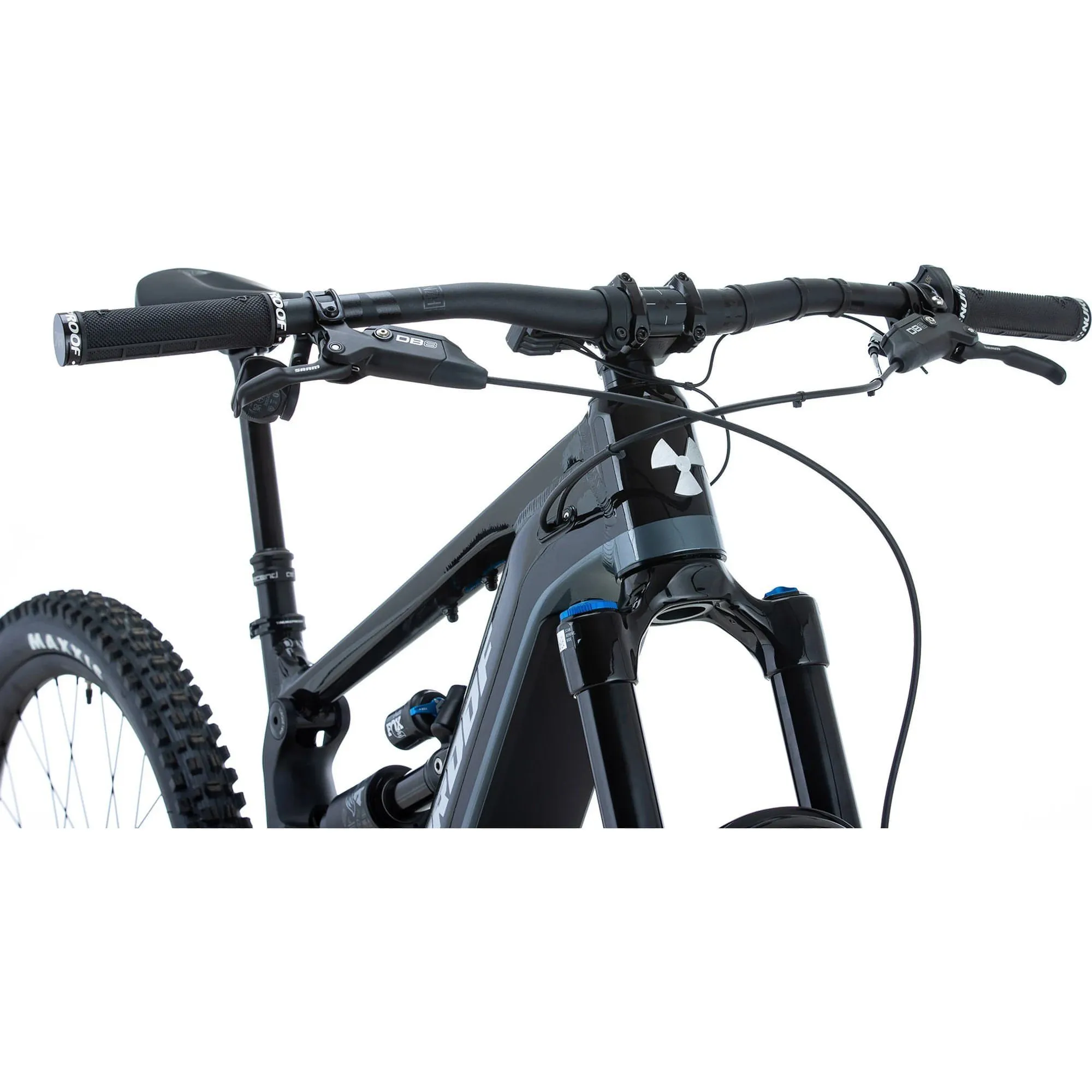 Nukeproof Megawatt 297 Elite Electric Mountain Bike 2023 - Cosmic Black