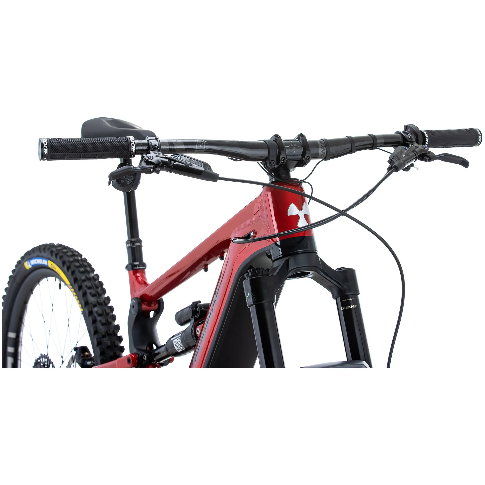 Nukeproof Megawatt 297 RS Electric Mountain Bike 2023 - Racing Red
