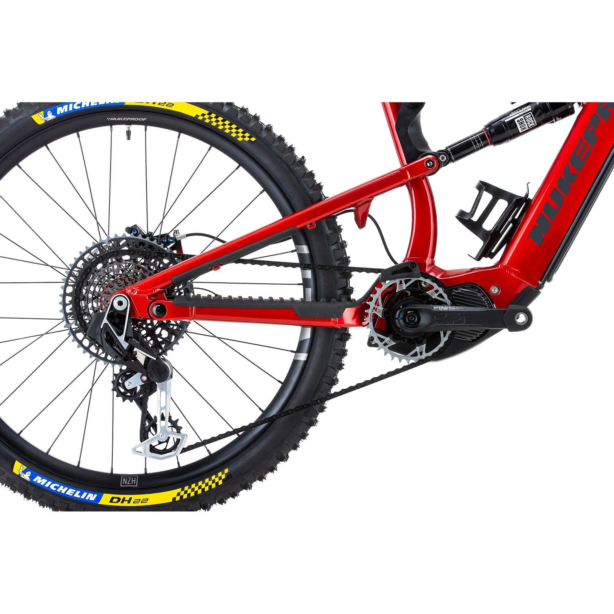 Nukeproof Megawatt 297 RS Electric Mountain Bike 2023 - Racing Red