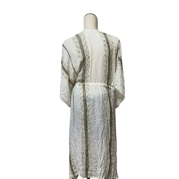 NWOT Free People Emerald Coast Kimono  in Antique Ivory ONE SIZE