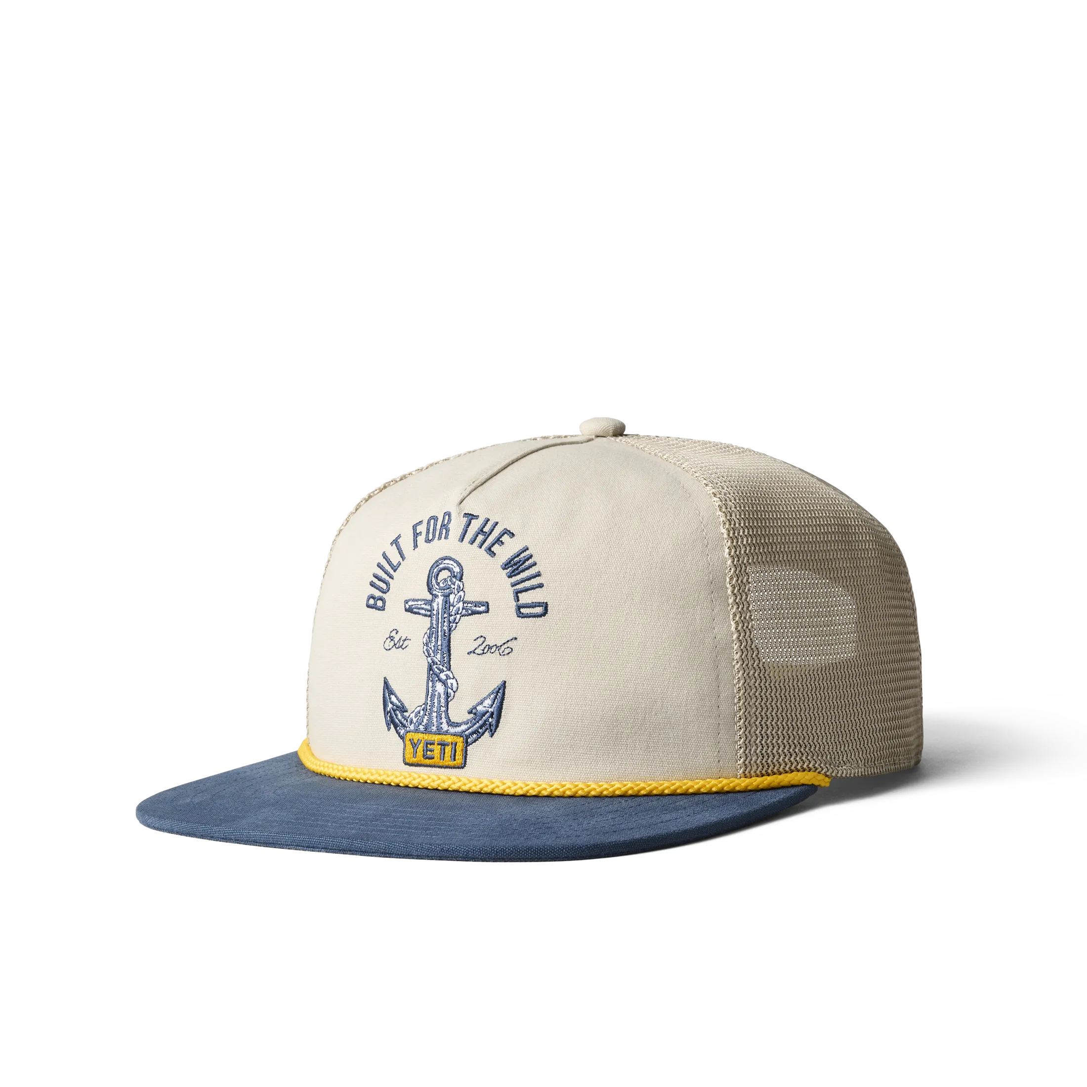 Open Seas Rope Flat Brim Hat