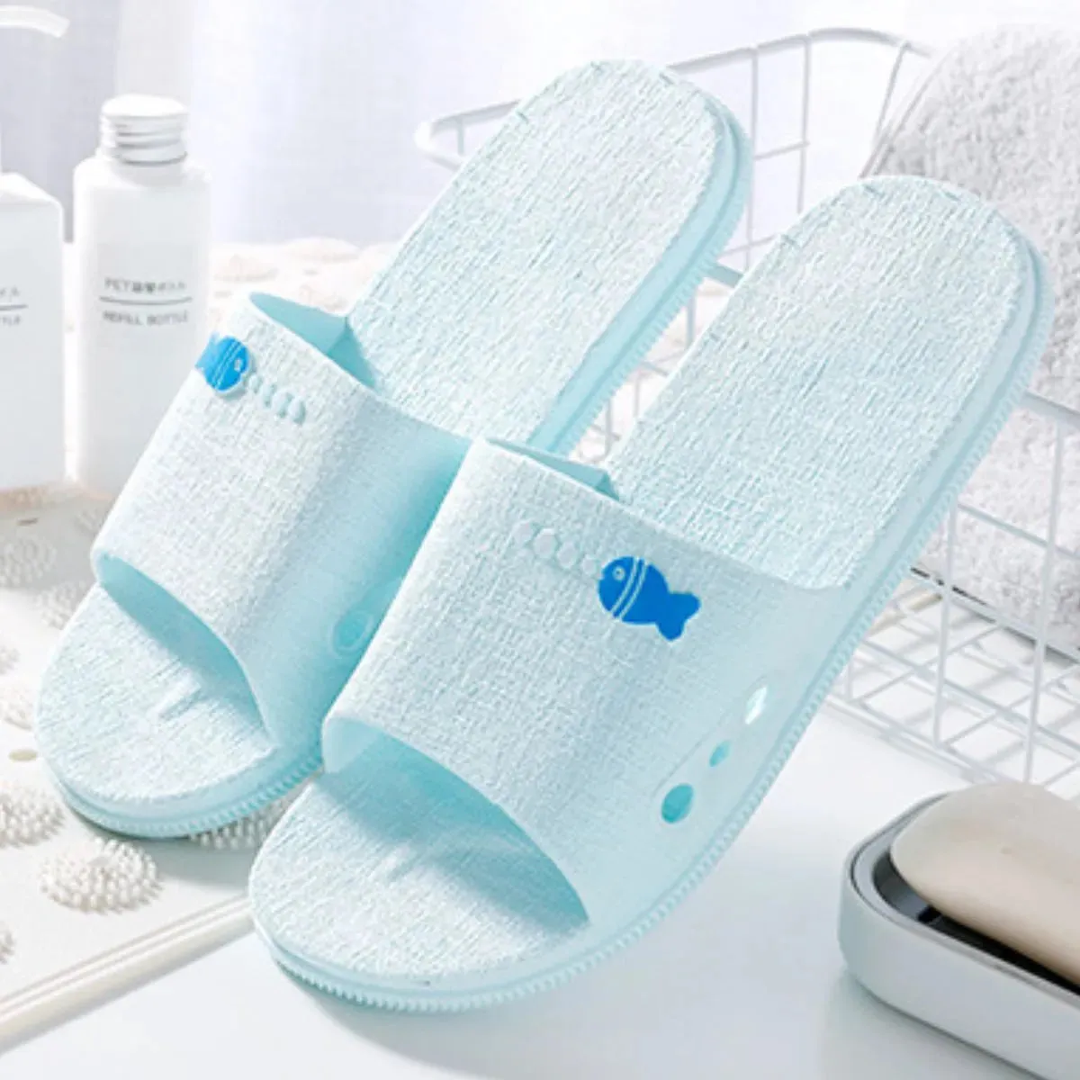 Open Toe Flats Slippers