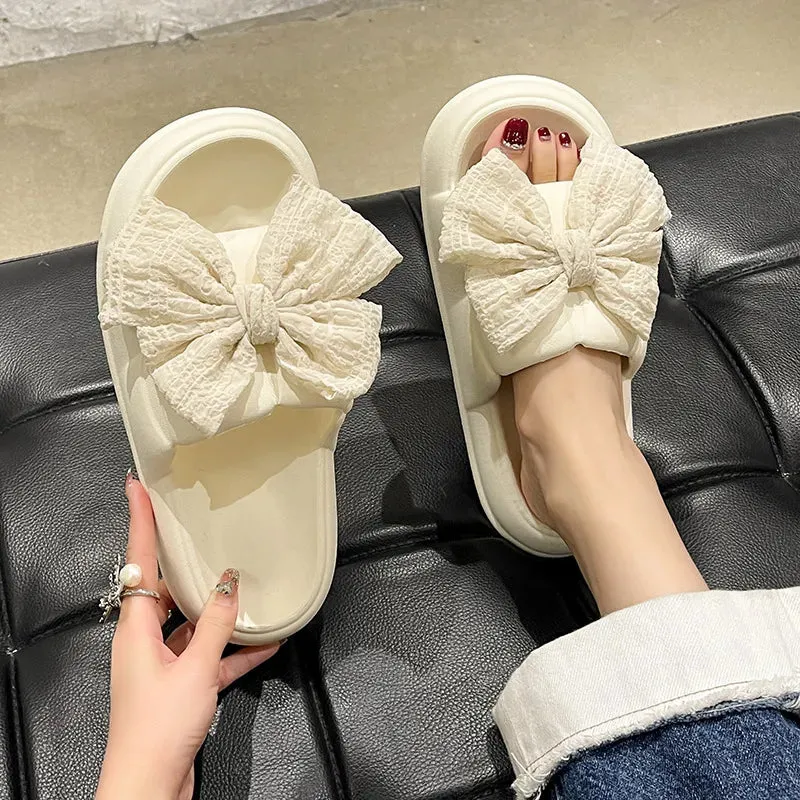 Open Toe Flats Slippers