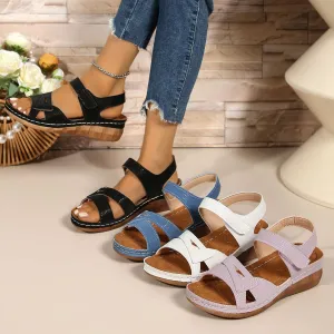 Open Toe Wedge Sandals