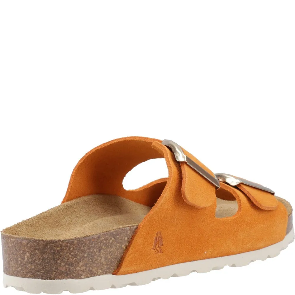 Orange Blaire Mule Sandals