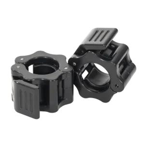 ORBIT BARBELL BAR COLLARS 1" PLASTIC CLIP LOCK