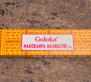 Original Nag Champa Incense - 12 packets