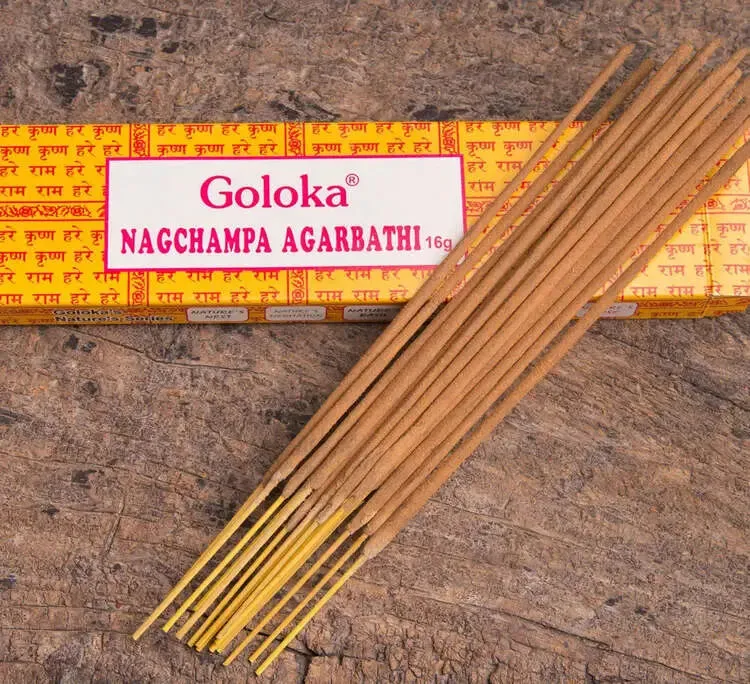 Original Nag Champa Incense - 12 packets