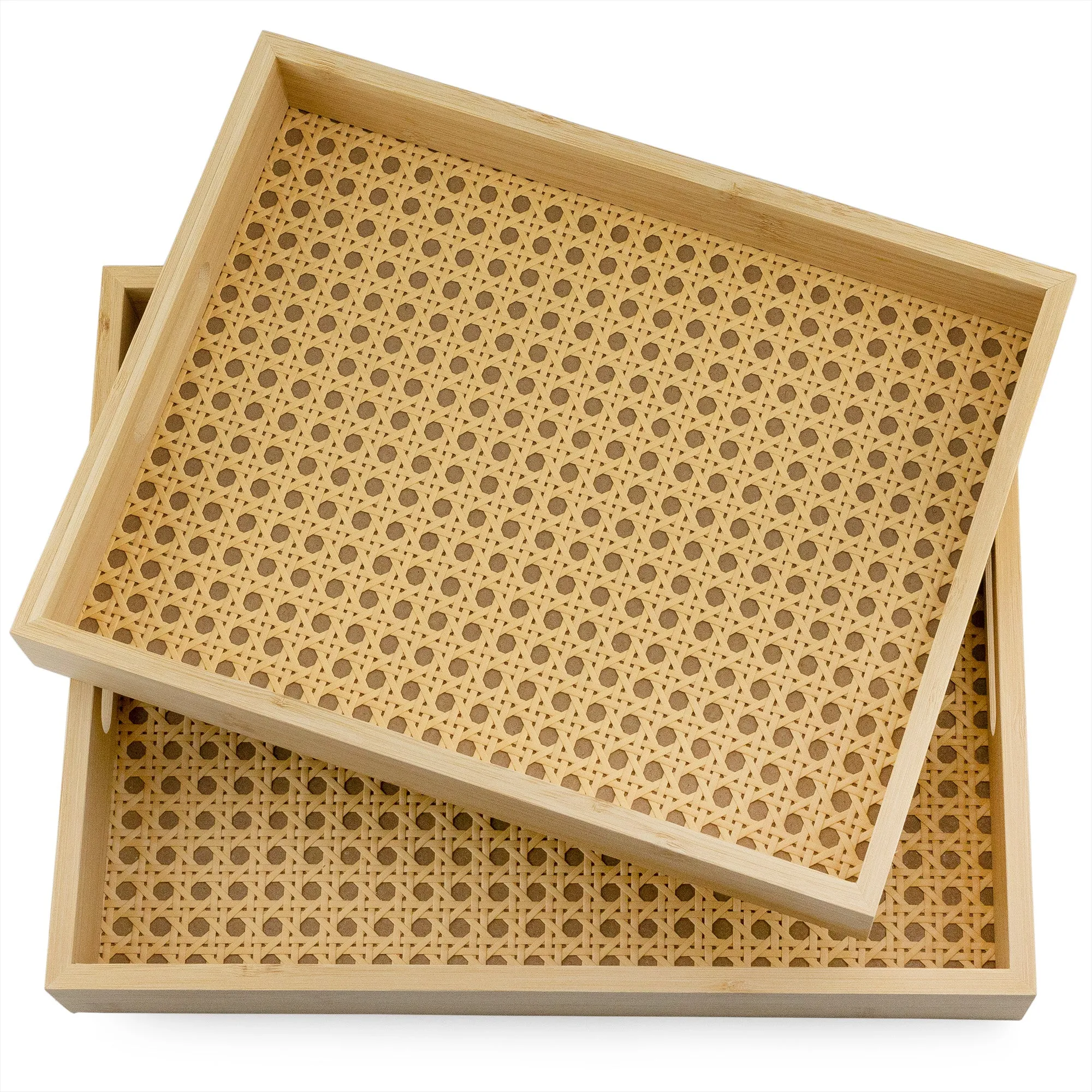 Ottoman Rattan Breakfast Trays (Case of 8)