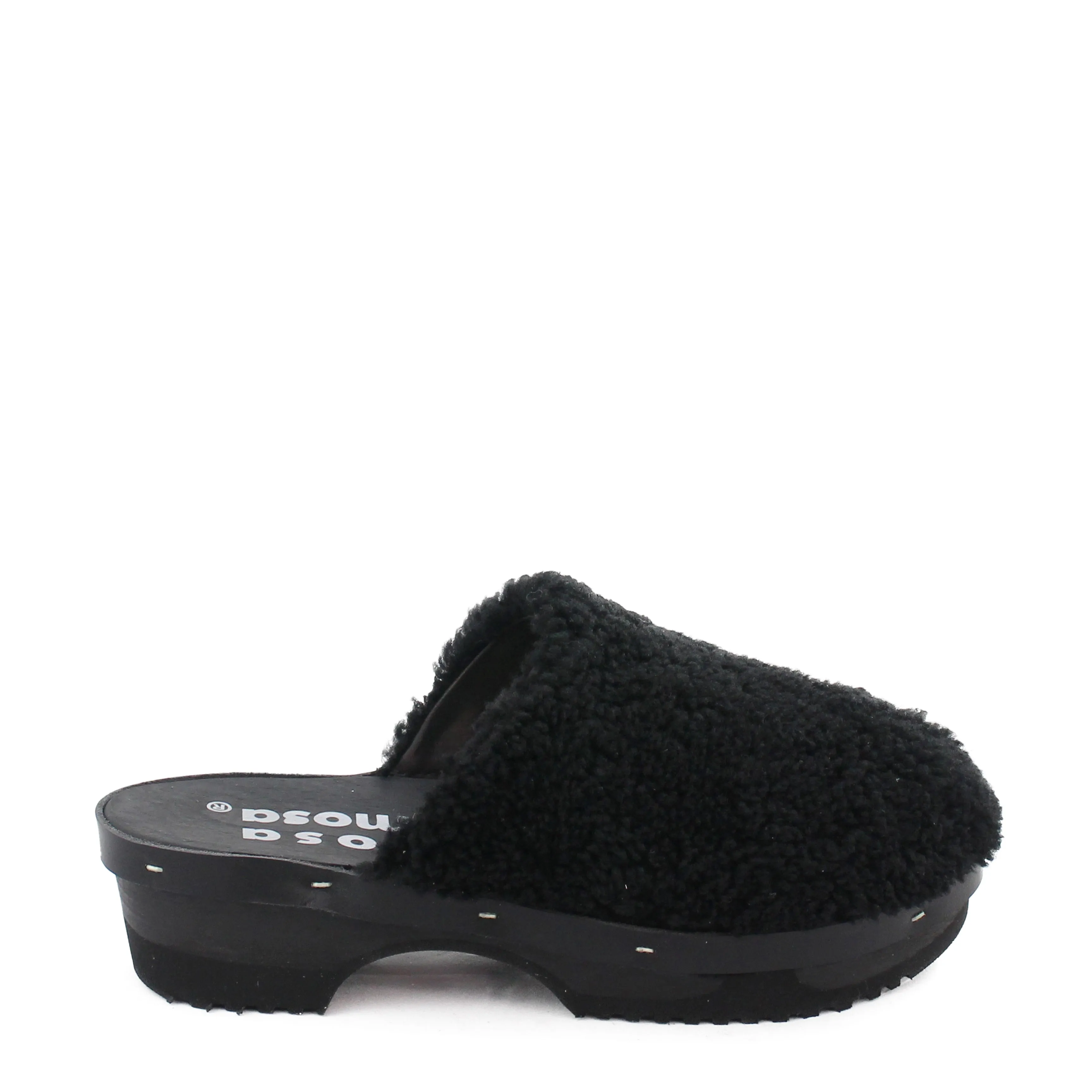 PANTO CURLY Dark Sole   All Black