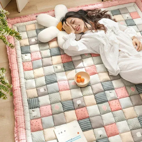 Patched Rug For Home