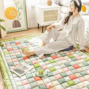 Patched Rug For Home