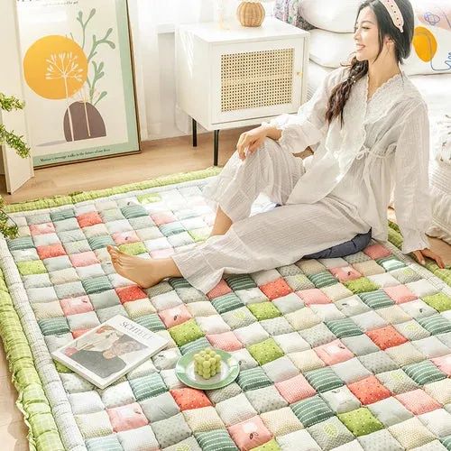 Patched Rug For Home