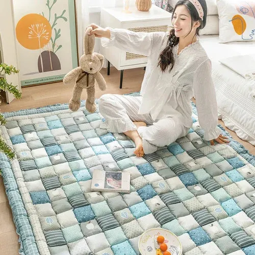 Patched Rug For Home