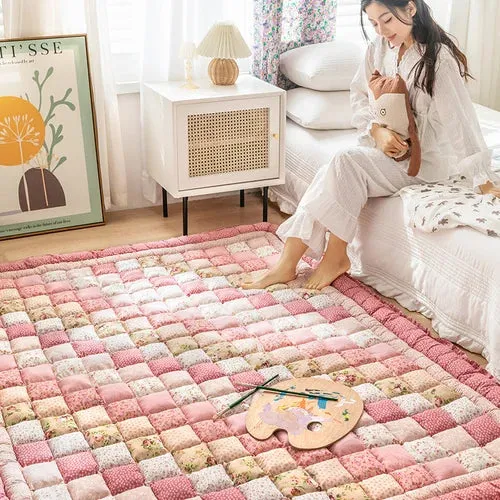 Patched Rug For Home
