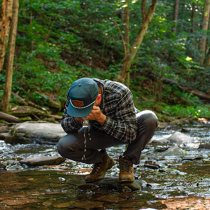 Performance Flat Bill Snapback | Blue | Alpine Digi PreOrder