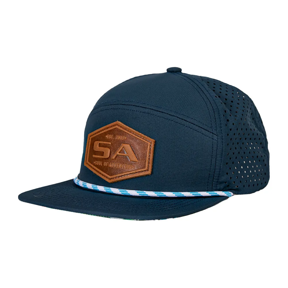 Performance Flat Bill Snapback | Blue | Alpine Digi PreOrder