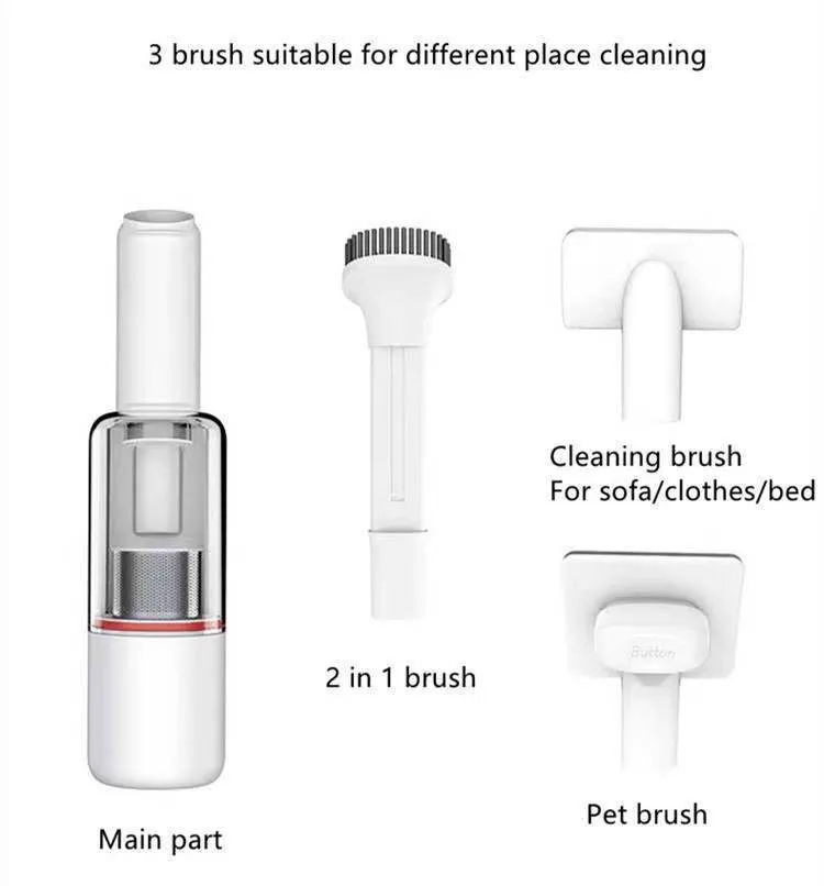Pet Cordless Vacuum Cleaner Hair Removal Absorption