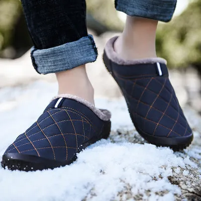 Plush Cotton Shoes Winter Warm Slippers