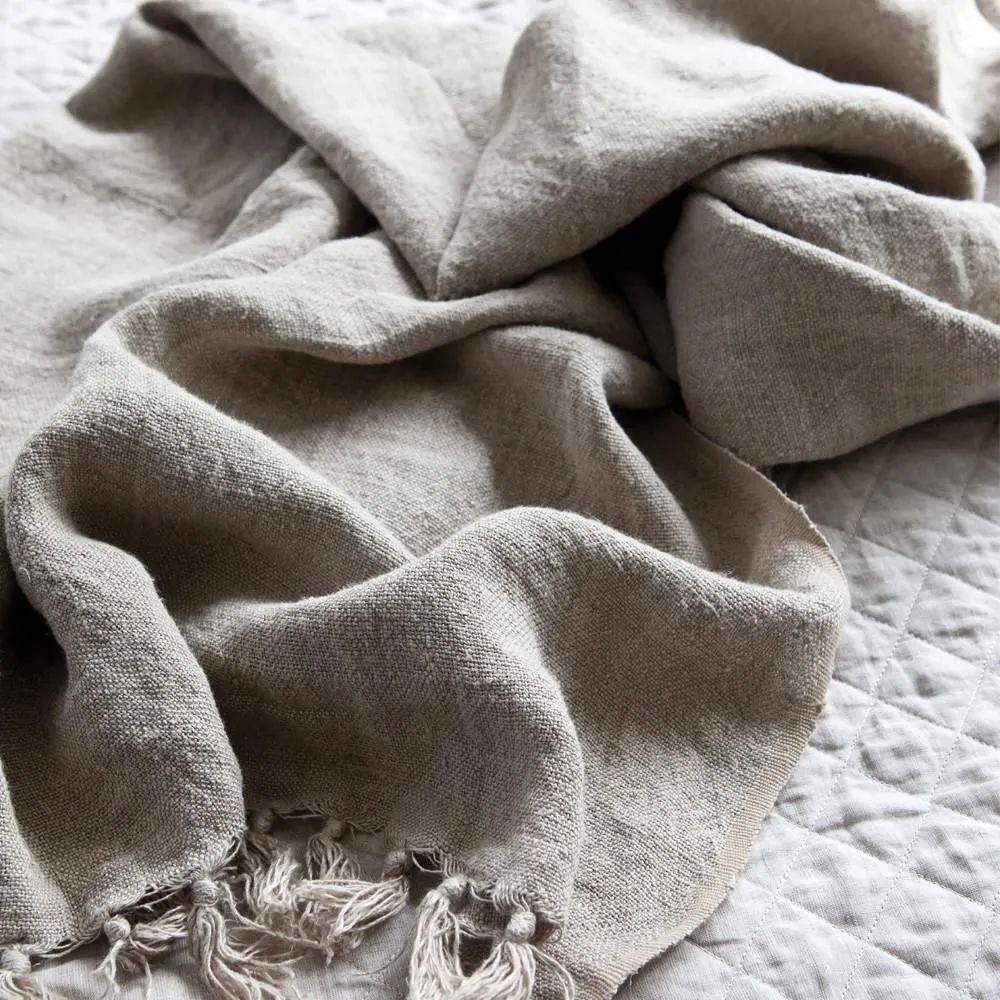 Pom Pom At Home Montauk Blanket, Natural