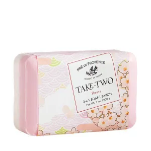 Pre de Provence Take Two 2-n-1 Fleurs Soap 7oz