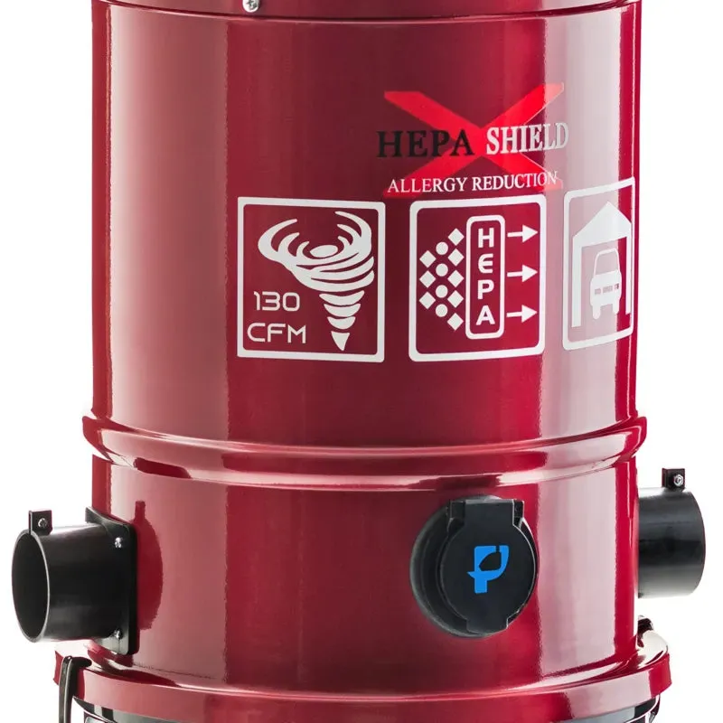 Prolux PLCCV12Kr Complete Central Vacuum Unit System with Prolux Electric Hose Power Nozzle Kit