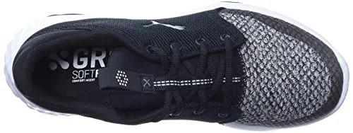 PUMA Golf Men's Grip Fusion Sport Golf Shoe, Puma Black-Quiet Shade, 10 M US