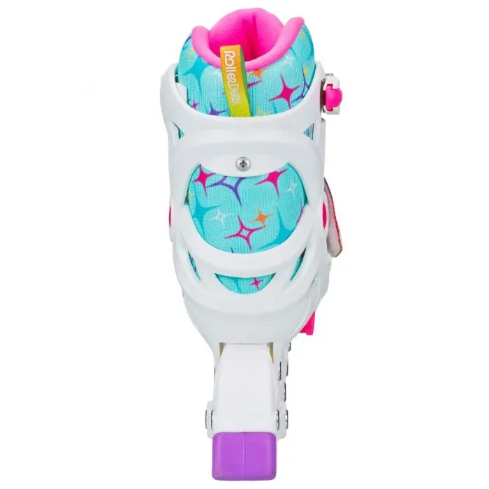 RDS Stryde Light Up Adjustable Inline Skates White