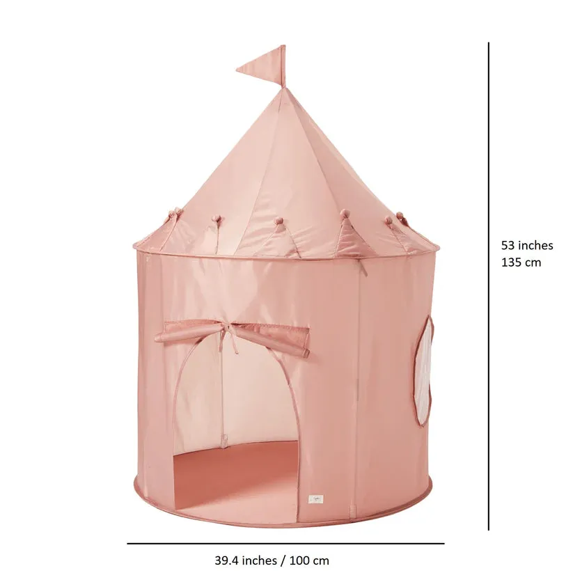Recycled Fabric Play Tent - Pink