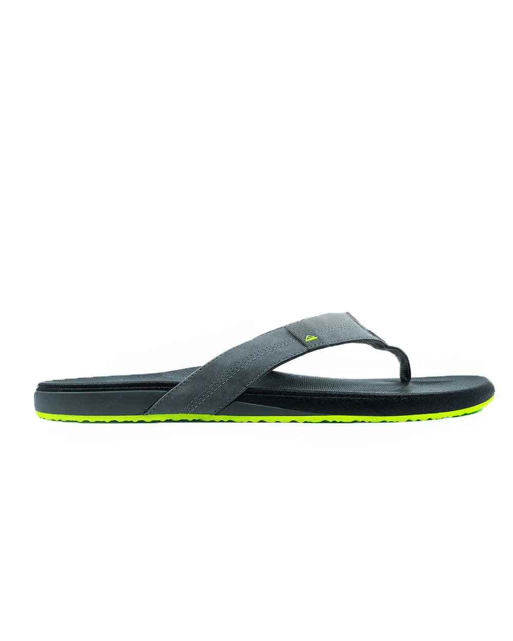 Reef Cushion Phantom Flip Flops (black/lime)