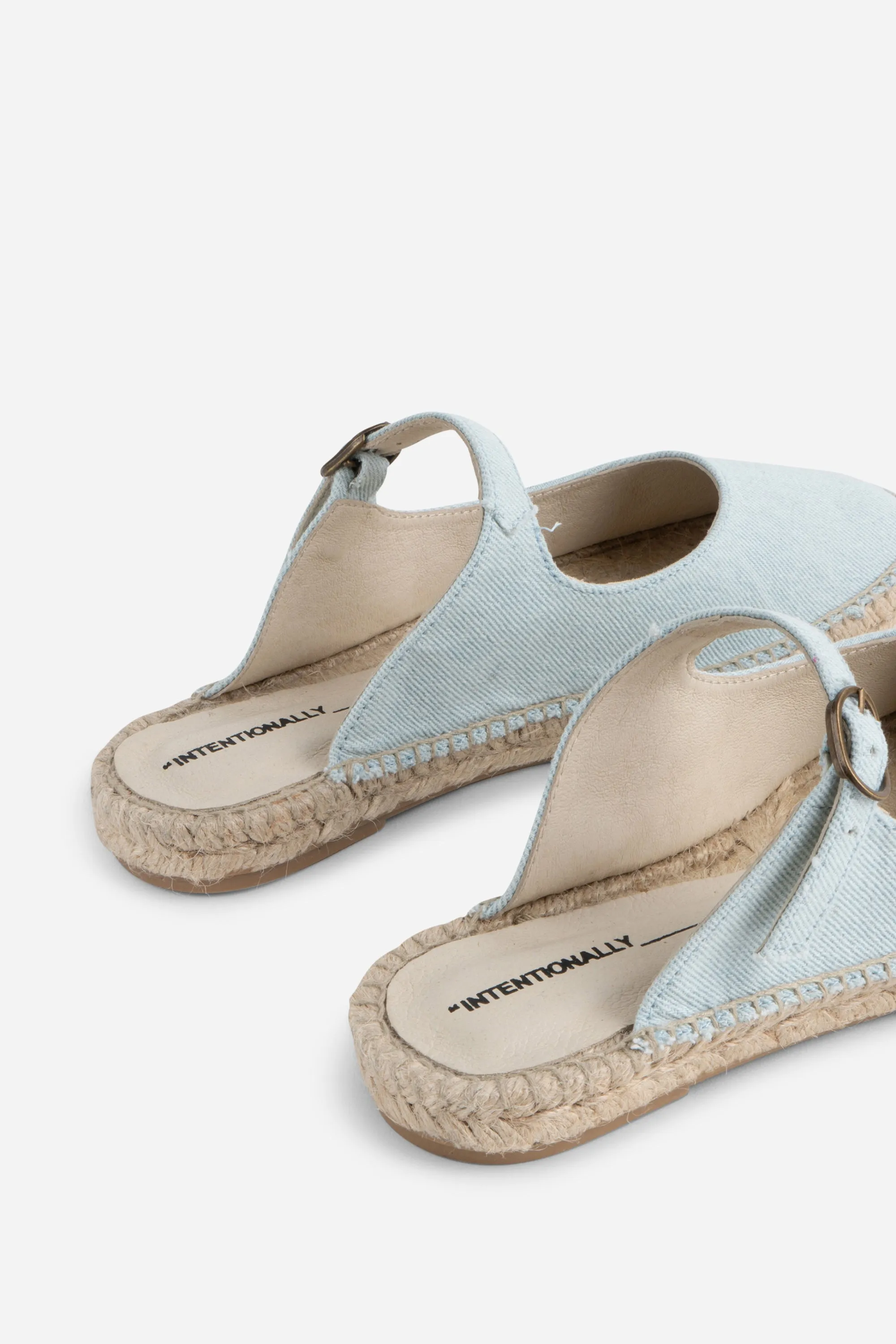 REPORTS DENIM SLIP ON ESPADRILLE