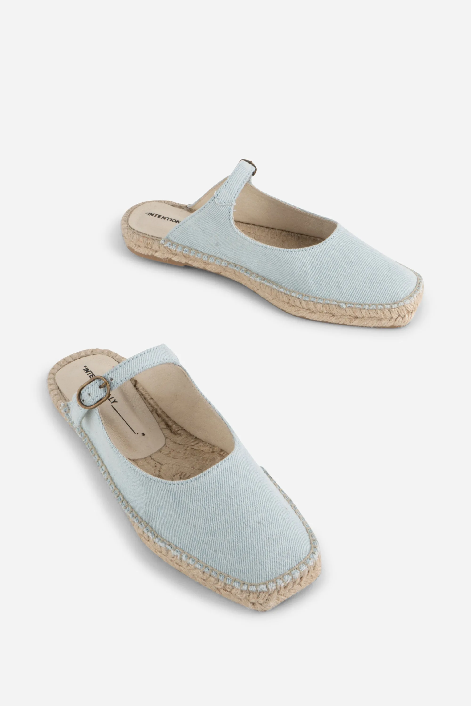 REPORTS DENIM SLIP ON ESPADRILLE