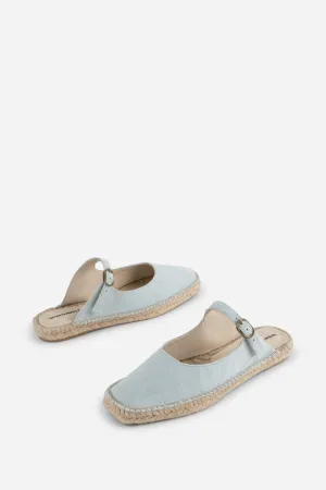 REPORTS DENIM SLIP ON ESPADRILLE