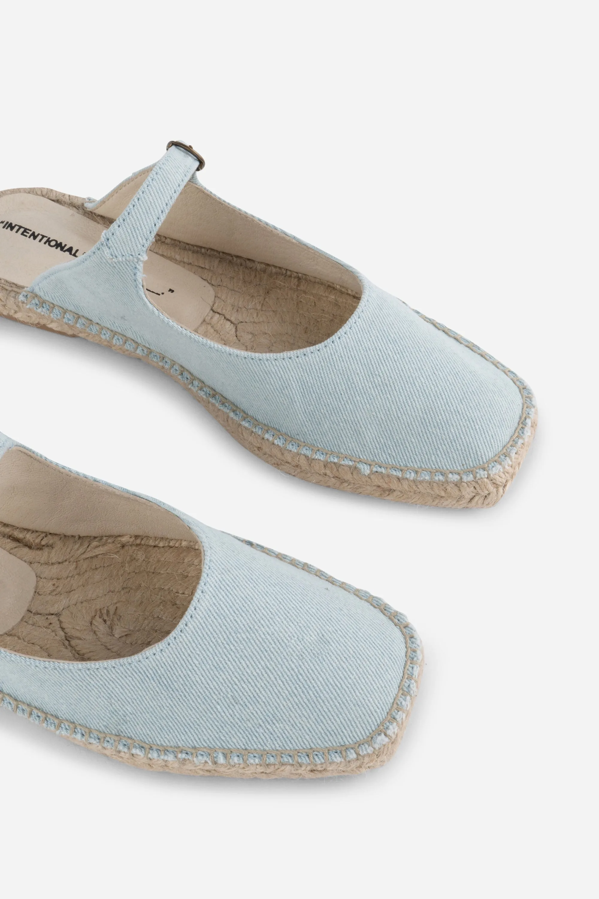 REPORTS DENIM SLIP ON ESPADRILLE