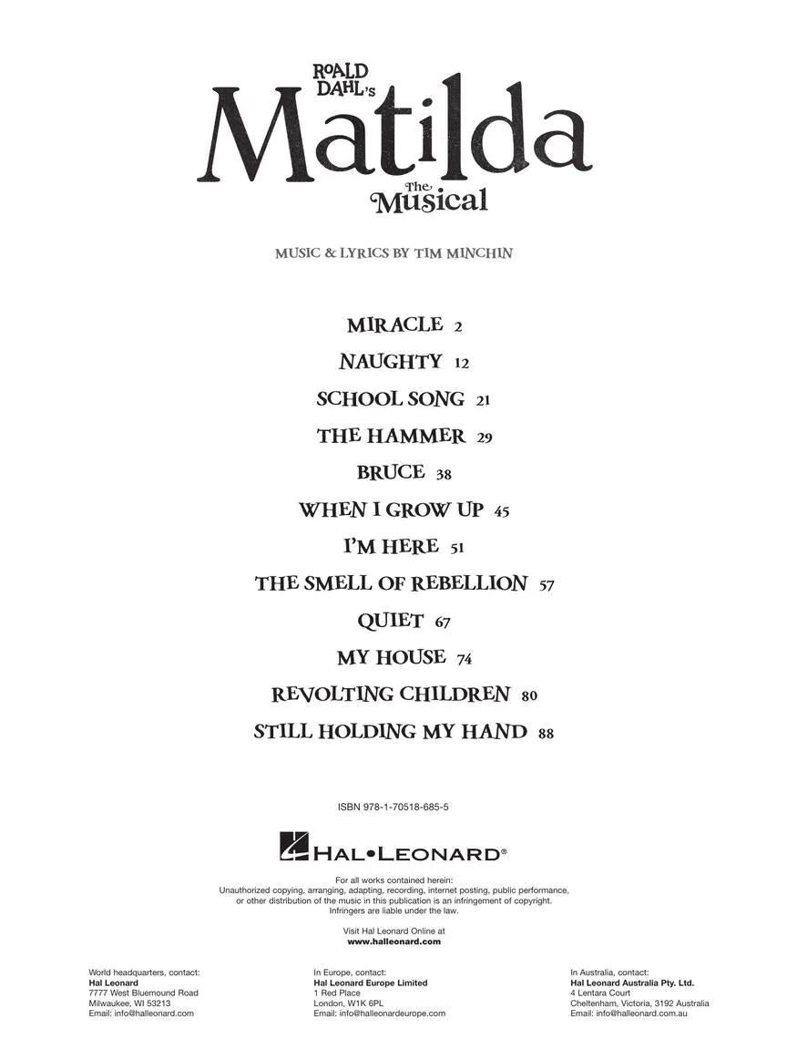 Roald Dahl's Matilda - The Musical (Music from the Netflix Film)