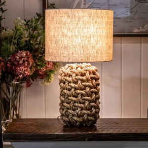 Rope Table Lamp - 24"