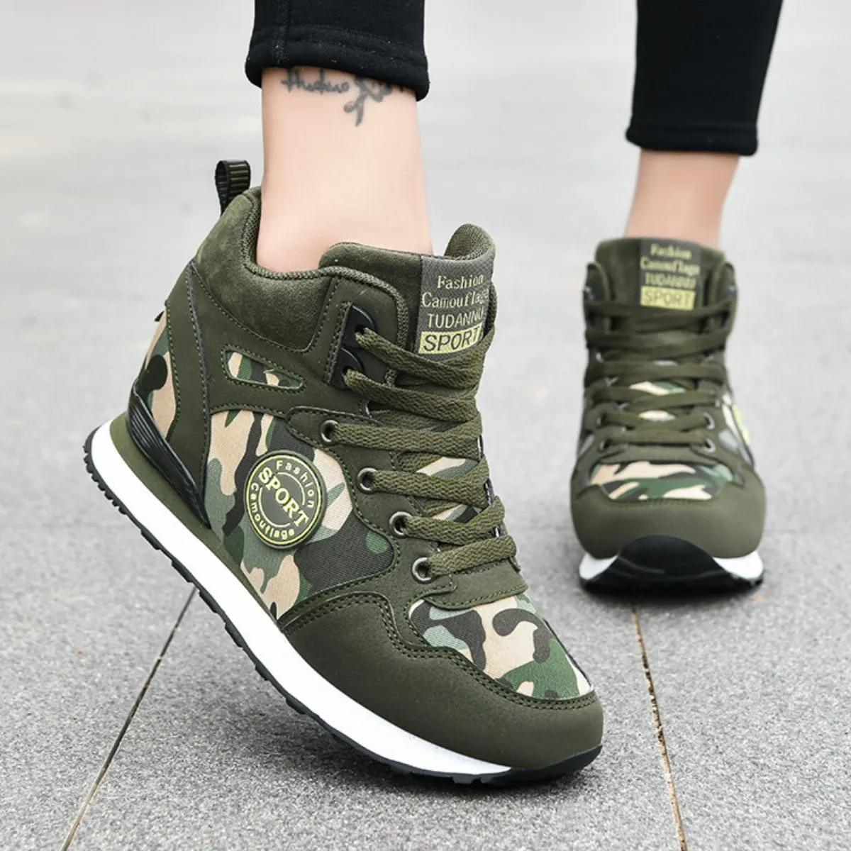 Round Toe Flats Sneakers