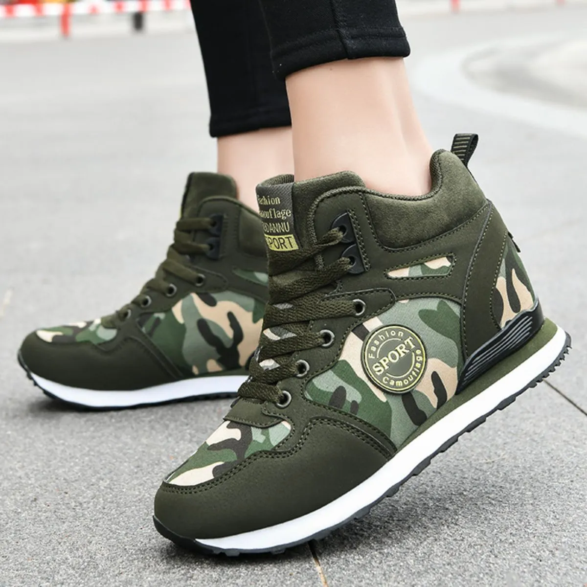 Round Toe Flats Sneakers