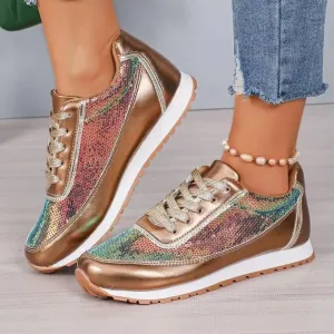 Round Toe Platform Athletic