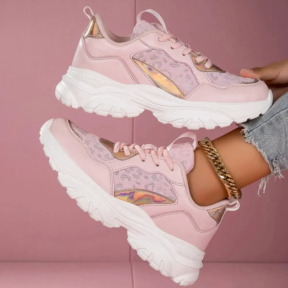 Round Toe Platform Athletic