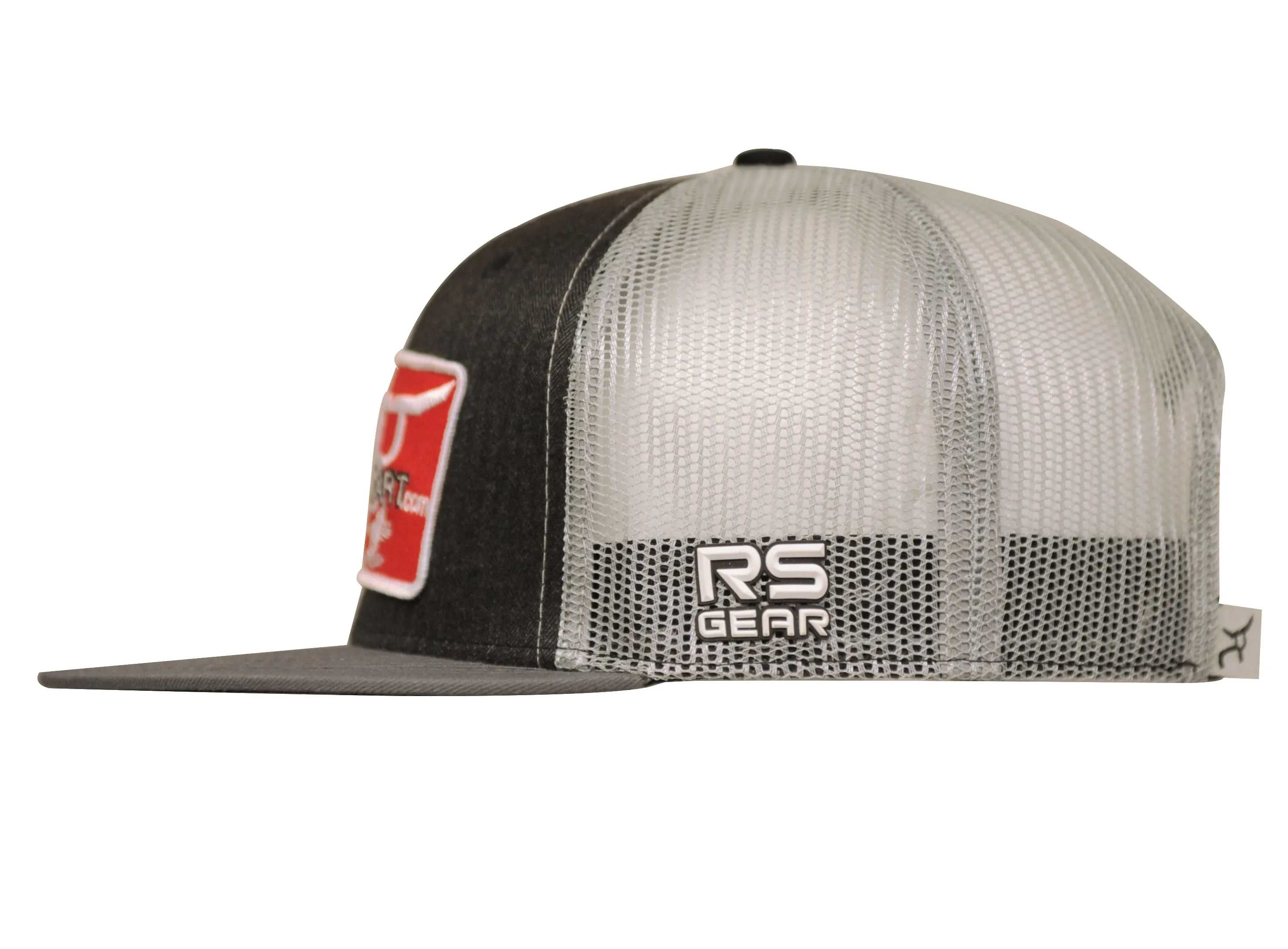 RS Classic Trucker Snapback With Red Cowboy Patch