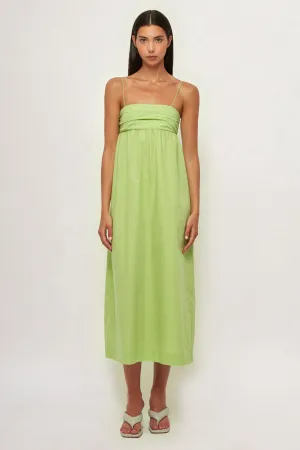 Ruched Bandeau Midi